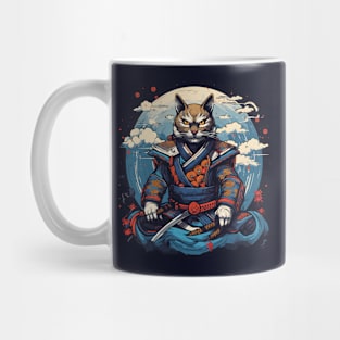 Samurai cat Mug